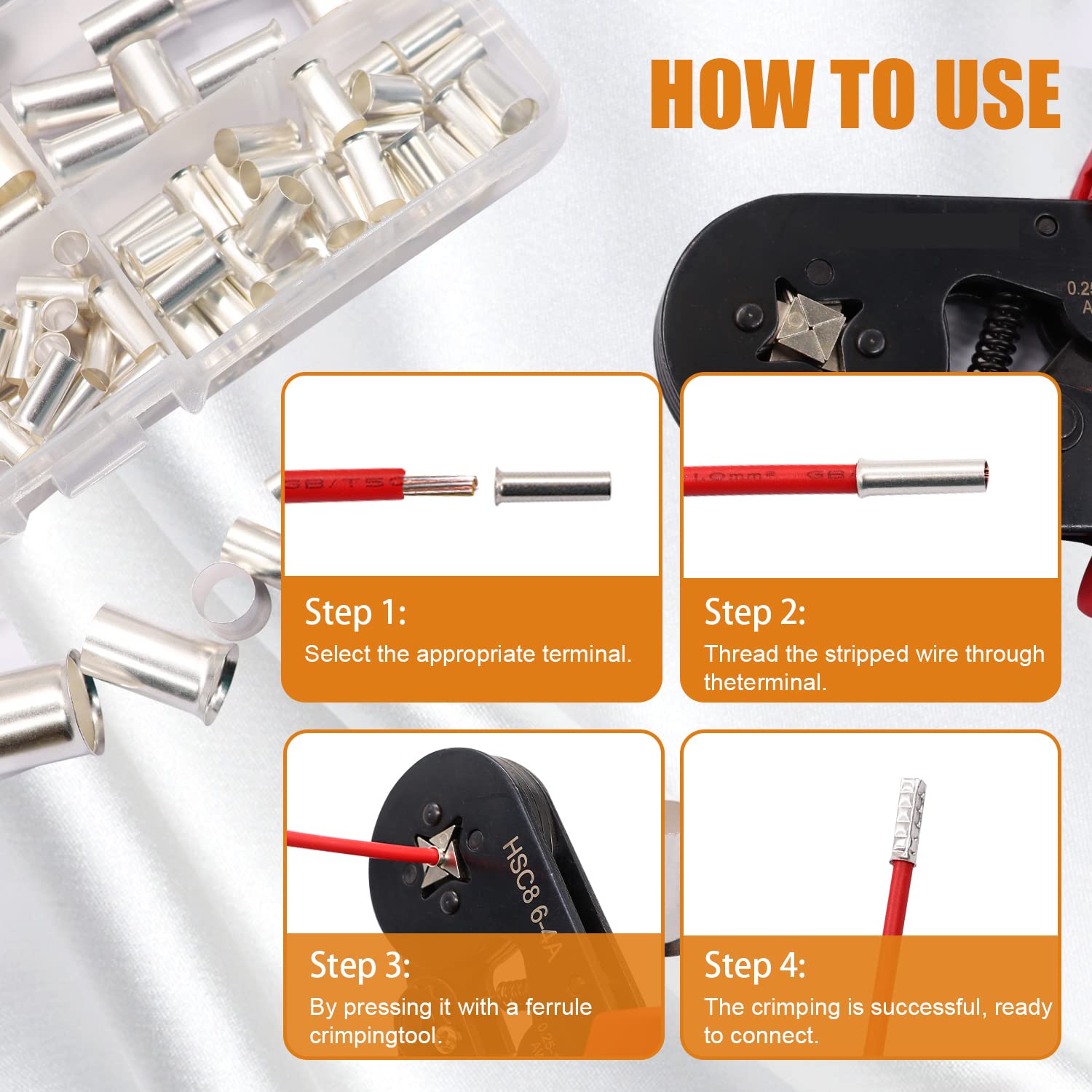 Jumper Wire Kit - Набор из 305 серебристых медных обжимных