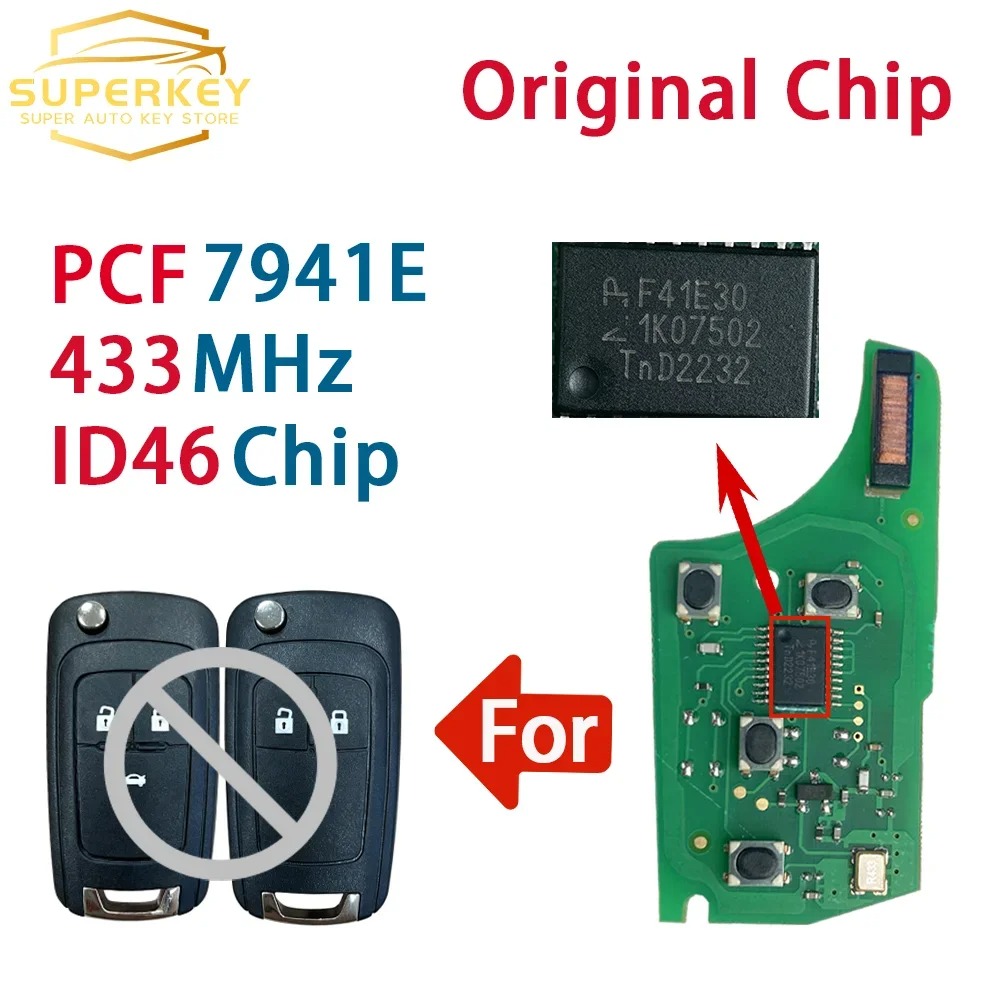 Proto Board - Плата автомобильного ключа SUPERKEY PCF7941E 433
