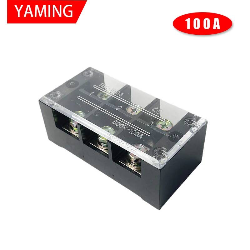 Screw Terminal Block - 2 шт. TBC-1003 100А 3P 600В