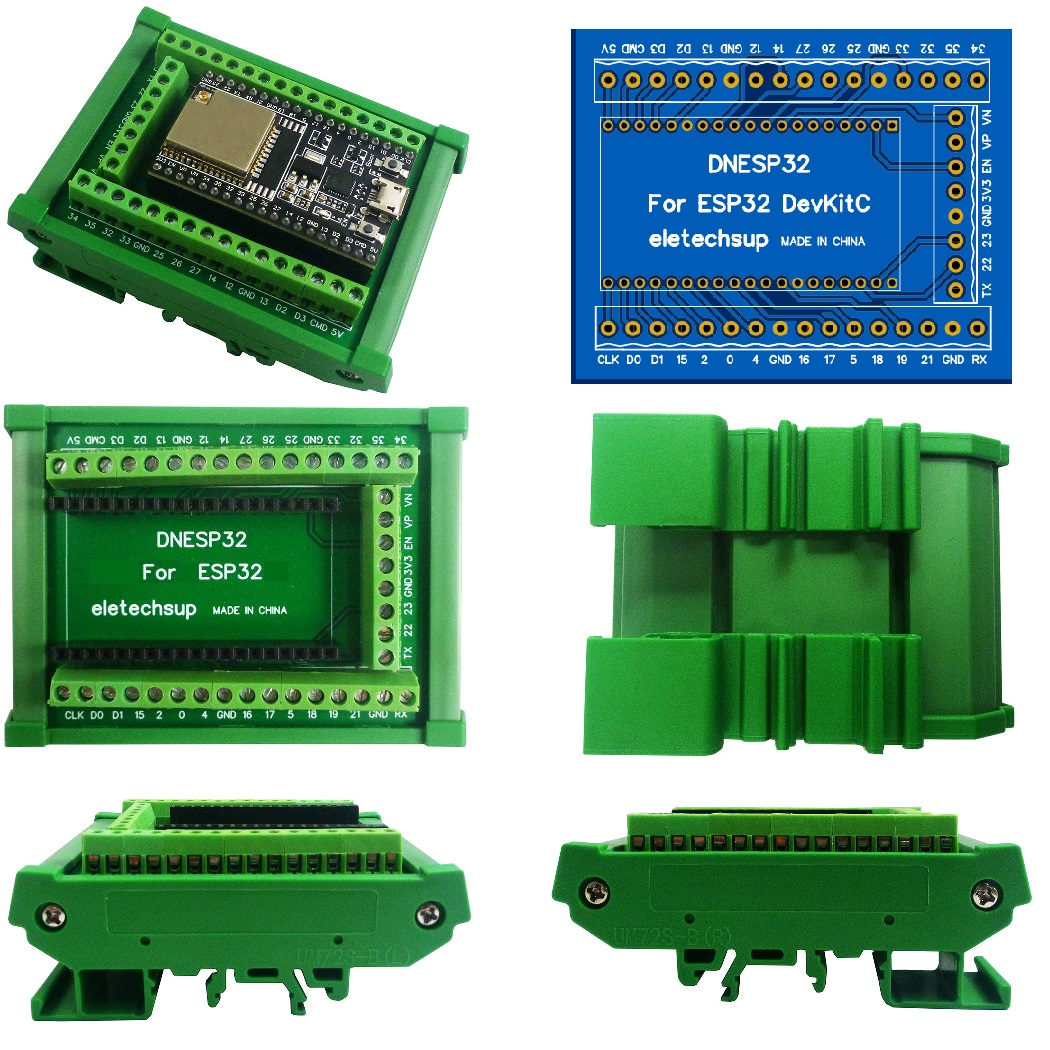 Screw Terminal Block - Адаптер винтовой клеммной колодки ESP32 для
