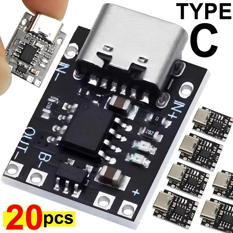 Li Ion Charger Module - 1/10/20 шт. Плата зарядки литиевых аккумуляторов
