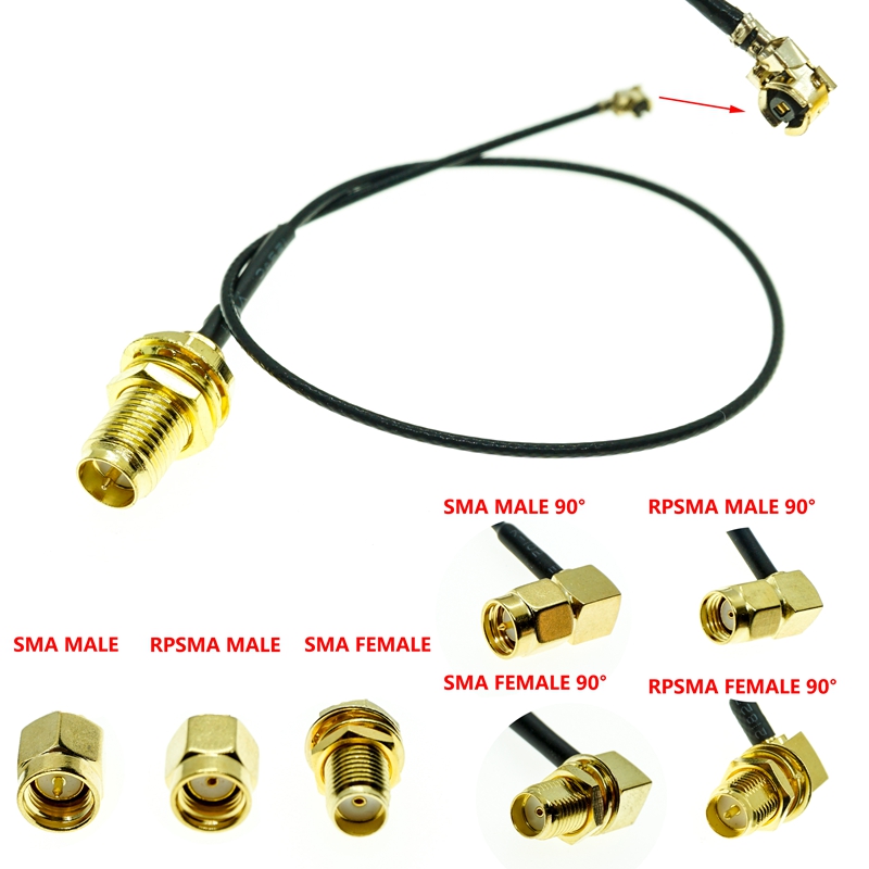 Ipex Connector - U.FL MHF1 UFL до RP-SMA SMA