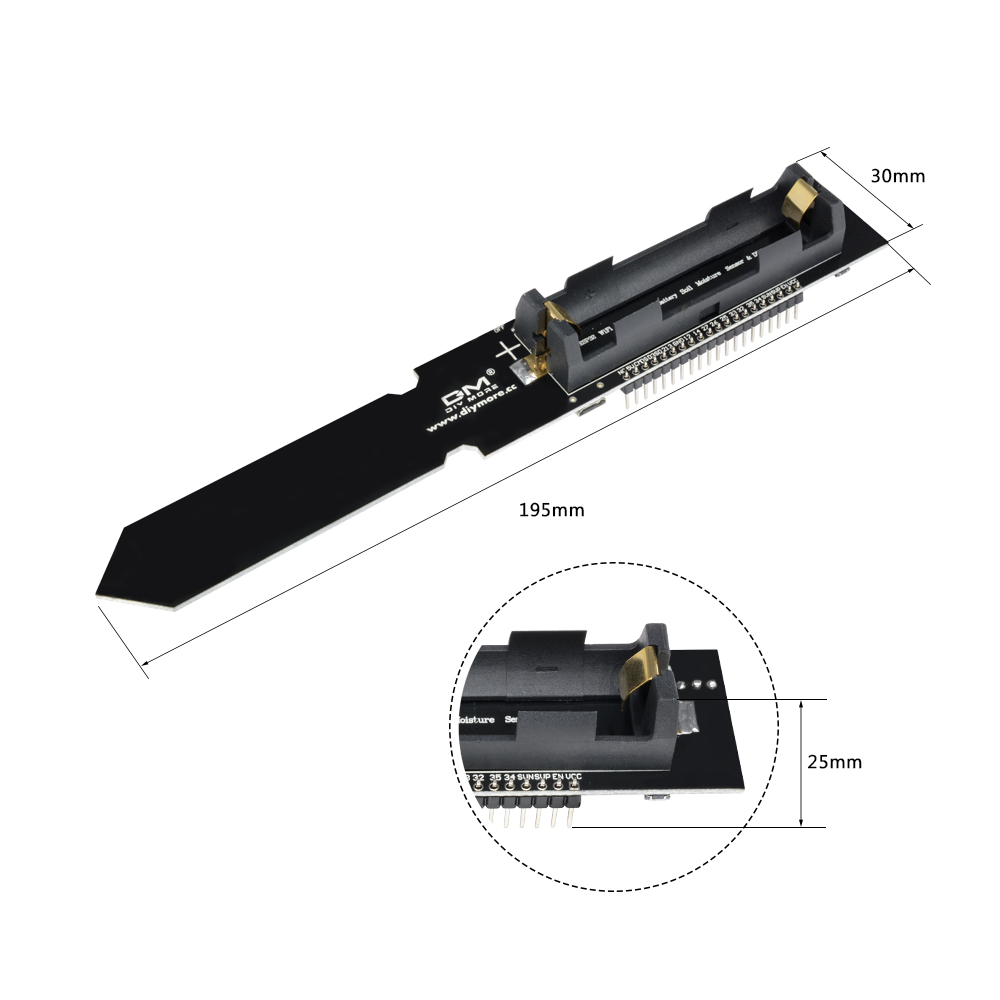 Модуль температуры, влажности  – обзор и цена Esp32 Battery Holder Lipo