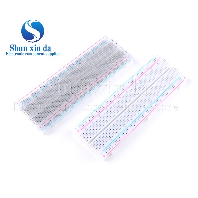 Макетная плата MB102 MB-102 16 – обзор и цена Breadboard 400 Point