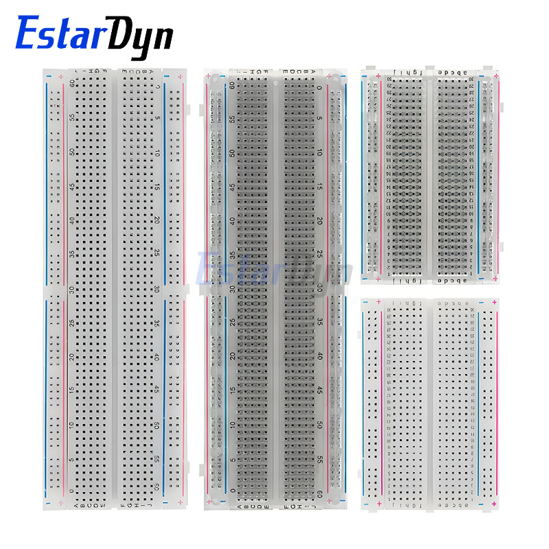 Макетная плата Estardyn MB102  – обзор и цена Breadboard 400 Point