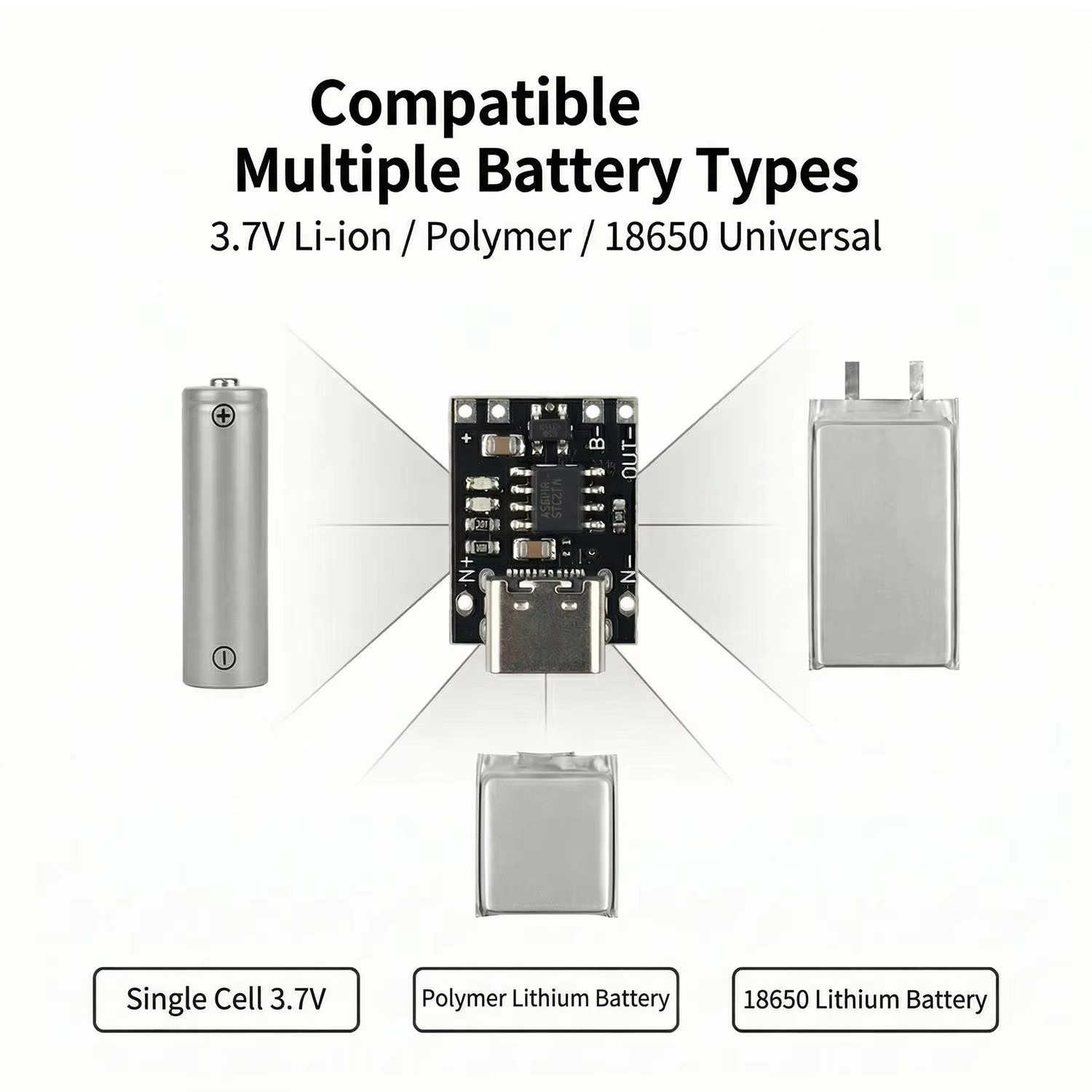 Плата зарядки Type-C с защитно – обзор и цена Li Ion Charger Module