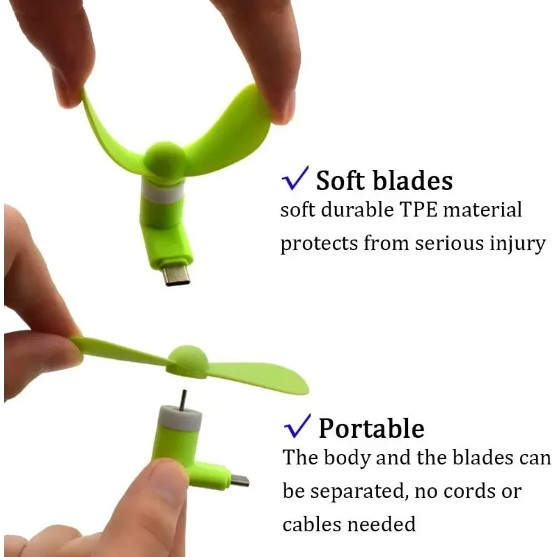 Мини-портативный вентилятор Ty – обзор и цена Micro Usb Cable