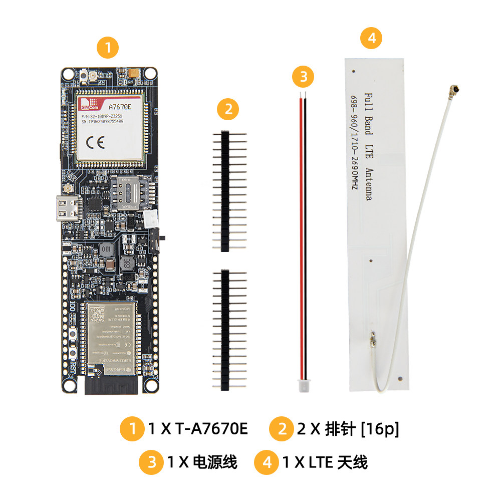 Плата разработки LILYGO T-A767 – обзор и цена Esp32 Battery Holder Lipo