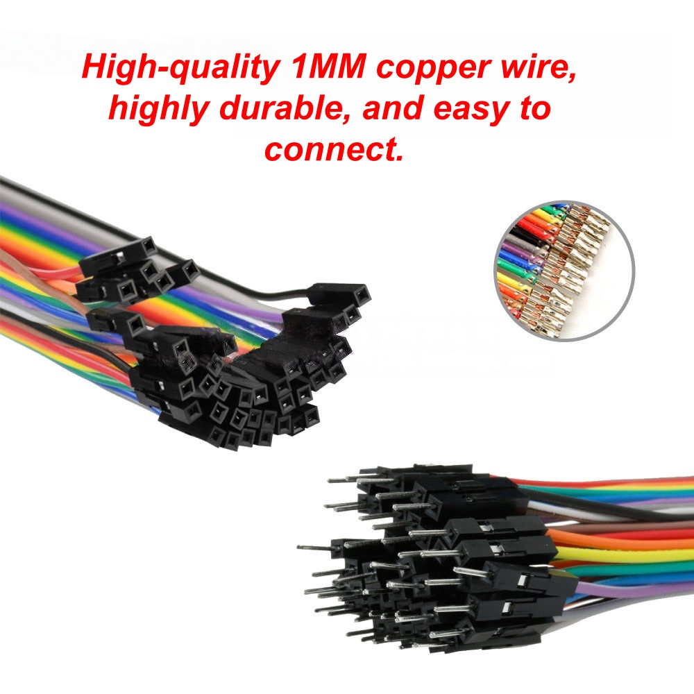 Кабель-перемычка Dupont 40P (1 – обзор и цена Jumper Wire Kit