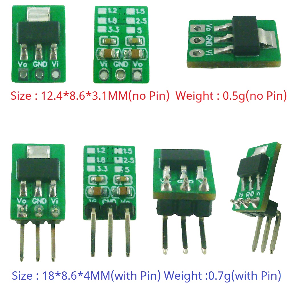 AMS1117 7805 Совместимый модул – обзор и цена Ams1117 Module