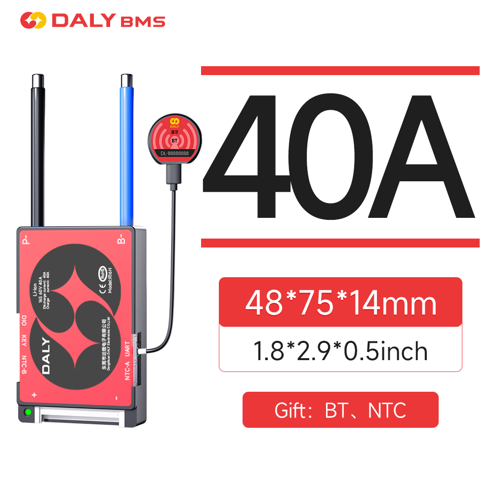 DALY Smart BMS 16S 60V 40A Li- – обзор и цена Proto Board