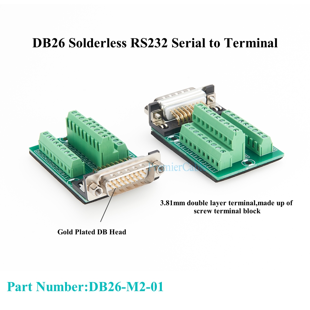 Модуль сигнальной платы DB26 ( – обзор и цена Screw Terminal Block