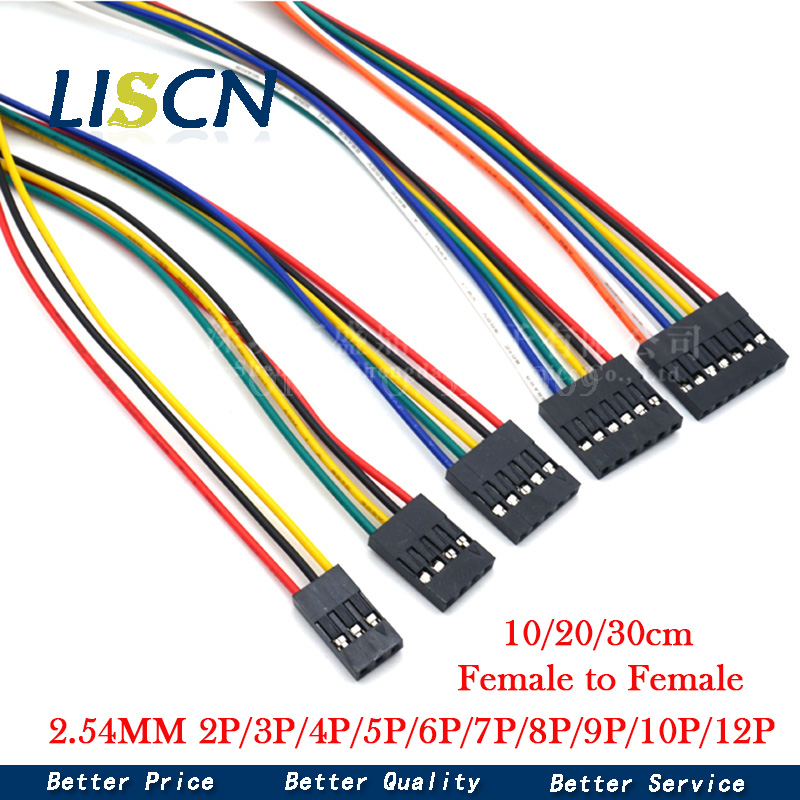5 шт. 2,54 провода 2,54 мм Dup – обзор и цена Jumper Wire Kit