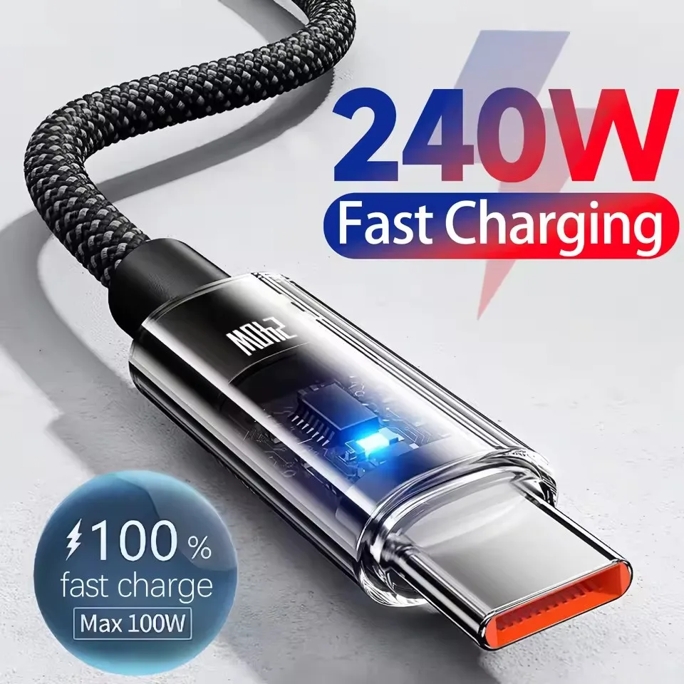240 Вт, кабель для сверхбыстро – обзор и цена Usb C Cable