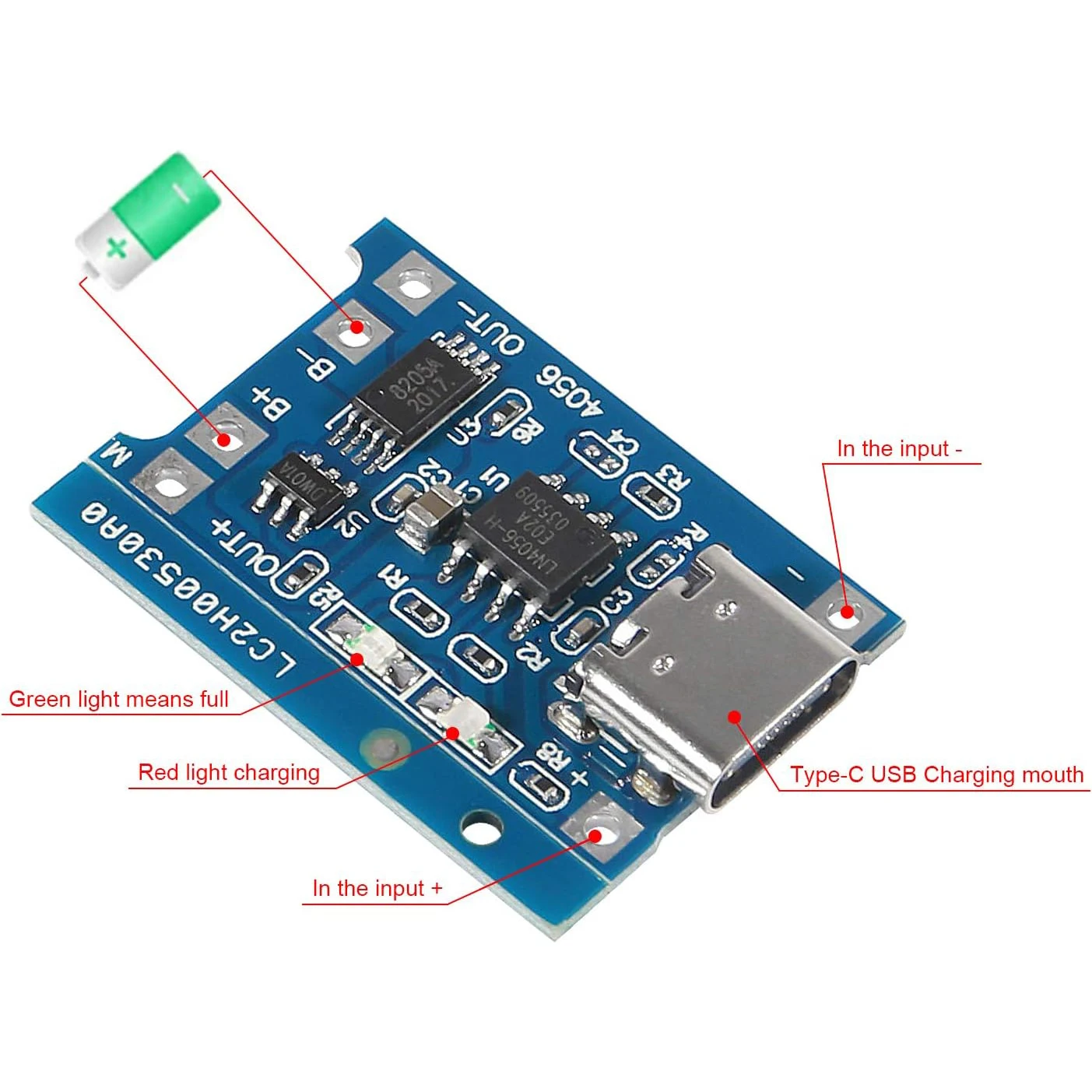 Плата зарядки литиевых аккумул – обзор и цена Tp4056 Module