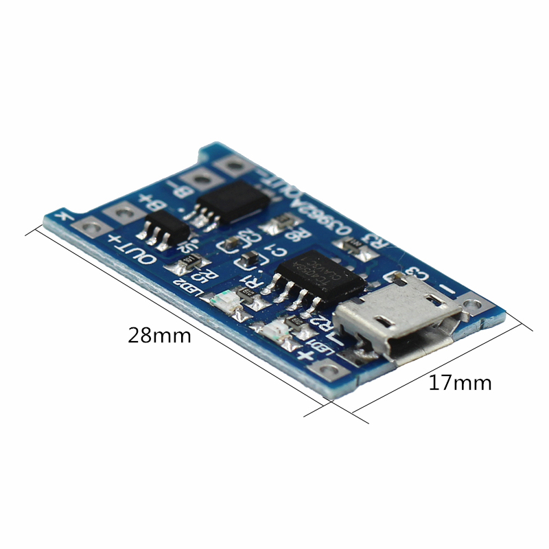5шт микро USB 5В 1A 18650 TP40 – обзор и цена Tp4056 Module