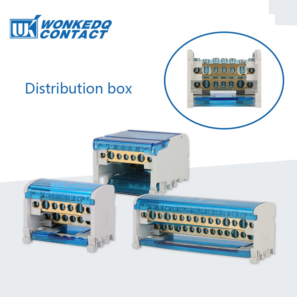 Клеммная колодка на DIN-рейку  – обзор и цена Screw Terminal Block